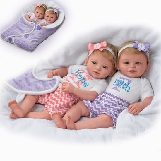 Picture of Hope and Faith - Cloth Bodies - FREE NEXT DAY SHIPPING