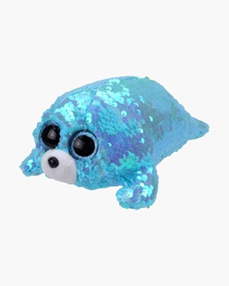 Picture of "Waves" the Seal - Flippables - Small Sequin Plush - New in 2019