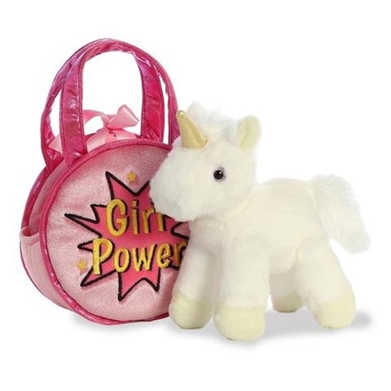 Picture of Fancy Pals - Girl Power Pet Carrier with White Unicorn
