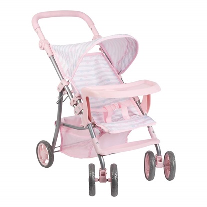 Picture of Pink Snack and Go Shade Stroller - Fits up to 20-inch Baby Dolls