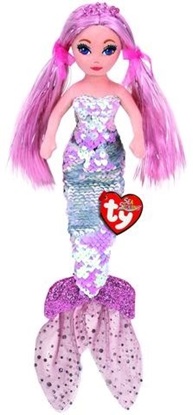 Picture of Sea Sequins Plush Mermaid - "Cora" - 10 inches