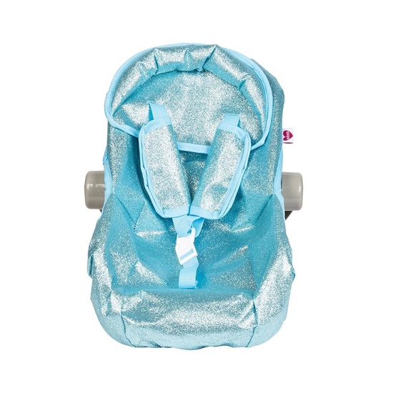 Picture of Blue Glitter Car Seat Carrier