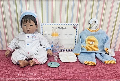 Picture of Baby Doll Adoption Kit - Asian