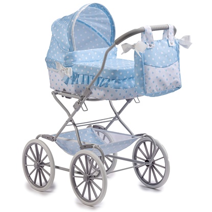 Picture of Blue Royal Baby Doll Pram