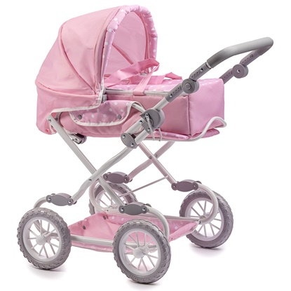 Picture of Pink Stroller with Removeable Carry Bed
