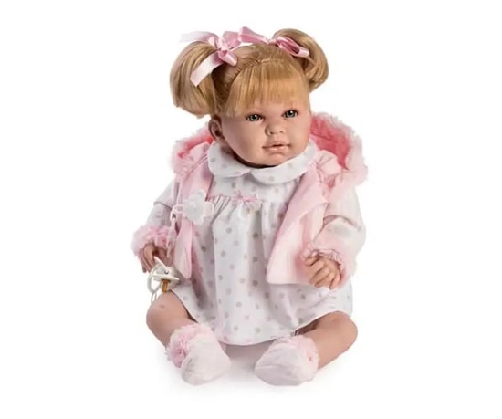 Picture of "Valetta" by Ann Lauren - Soft body with vinyl head, arms, and legs - 18 inches