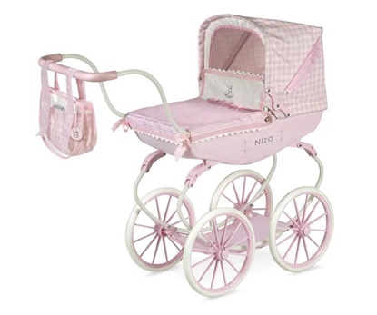 Picture of DeCuevas Toys - Nice 3 in 1 XL Carriage - Pink - 32 inches (81 cm) tall