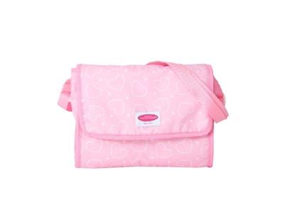 Picture of Pink Hearts On The Go Essentials Diaper Bag