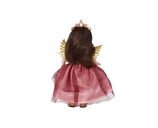 Picture of 8" Golden Glitter Angel - Brown Hair Blue Eyes - New in 2025