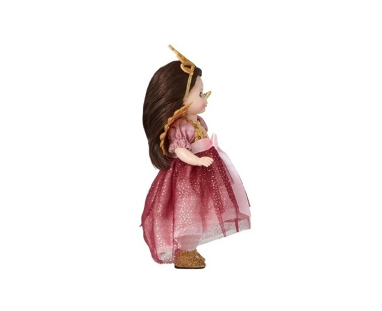Picture of 8" Golden Glitter Angel - Brown Hair Blue Eyes - New in 2025