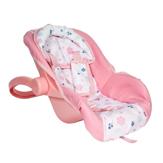 Picture of Pink Blooms Car Seat/Carrier for Dolls-Fits Up To 20"
