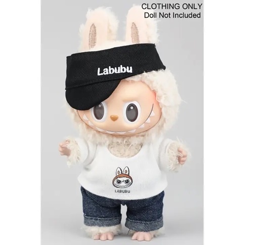 Picture of 3-Piece Denim Outfit-Fits 6-7-inch Labubu Dolls