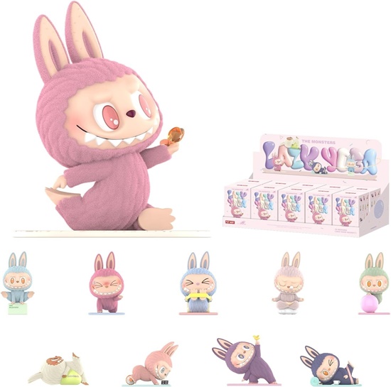 Picture of The Monsters "Lazy Yoga" Mini Blind Box -Entire Box Set - Read Description