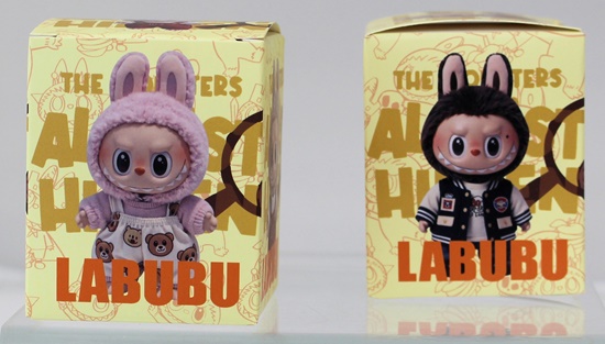 Picture of Flocking Labubu Ornaments Almost Hidden Blind Box - SOLD SEPARATELY- Read description