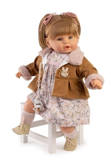 Picture of Made in Spain - Barbesa - Sweet baby Girl - Makes Sounds - 24 inches