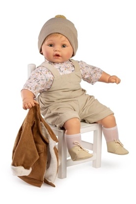 Picture of Made in Spain - Barbesa - Sweet baby Boy - Makes Sounds - 24 inches