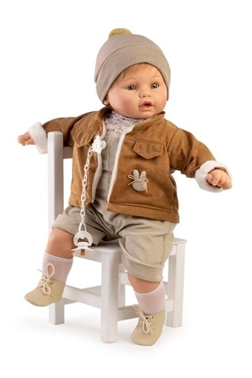 Picture of Made in Spain - Barbesa - Sweet baby Boy - Makes Sounds - 24 inches