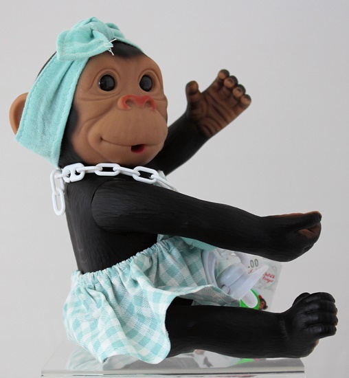Picture of Baby Monkey-Blue Gingham Outfit