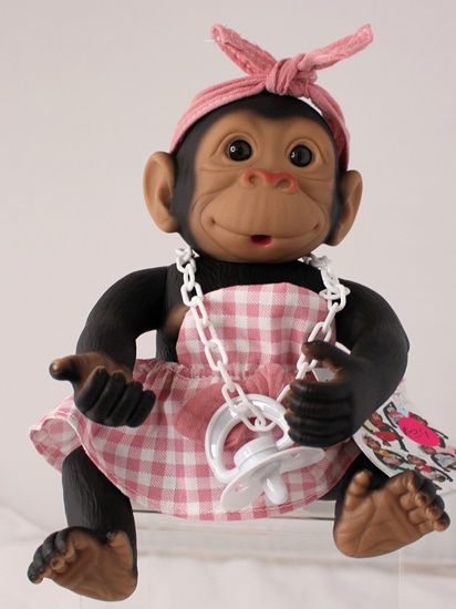 Picture of Baby Monkey-Pink Gingham Outfit