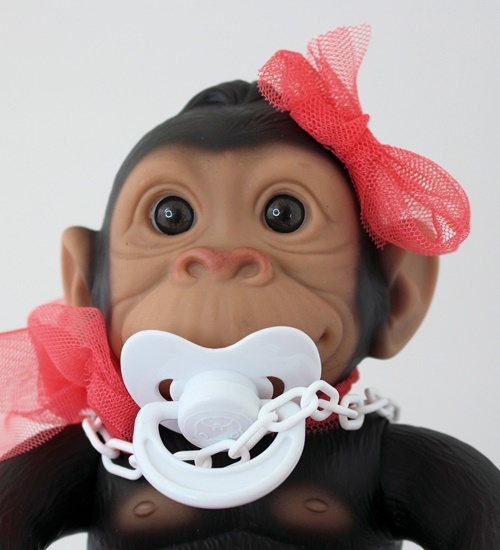 Picture of Baby Monkey-Pink Skirt