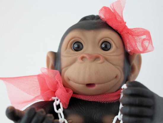 Picture of Baby Monkey-Pink Skirt