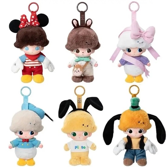 Picture of Labubu Blind Box -Dimoo World Disney Theme Vinyl Plush Keychain