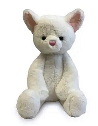 Picture of Karing Kitty - World's Softest Plush - Lushee - Large White Kitty - 16 inches