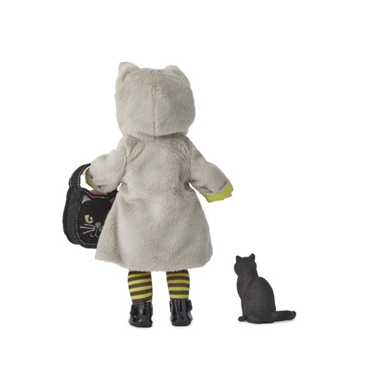 Picture of Spooky Kitty-8 inch -Lt Skin, Green Eyes, Black Hair